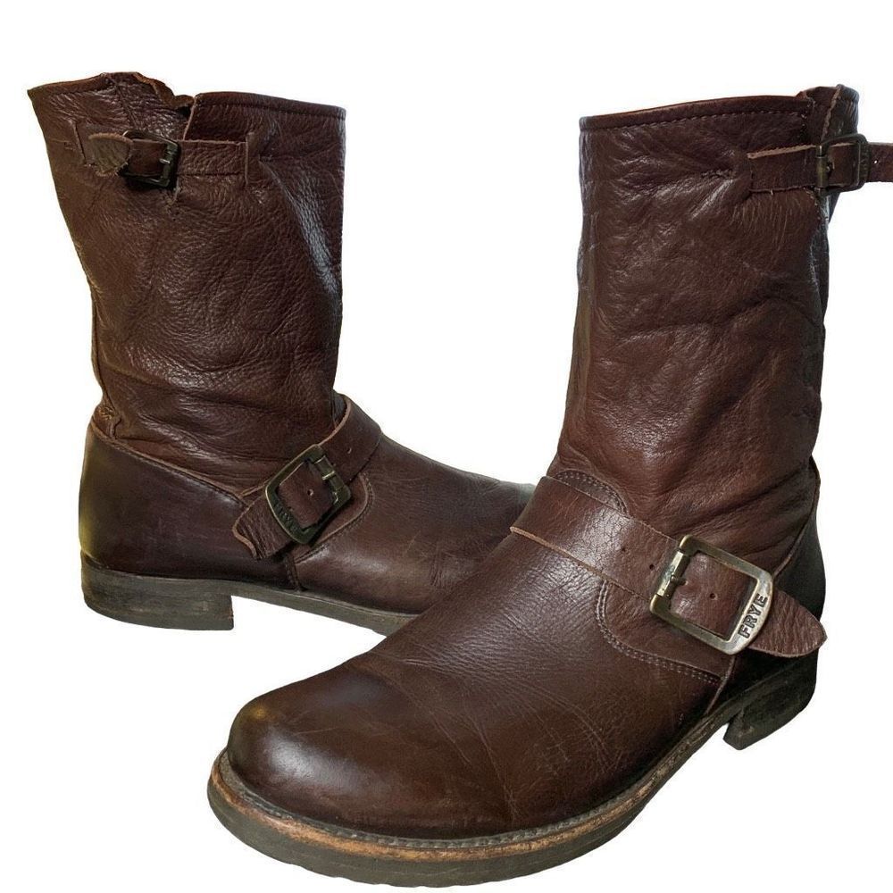 Frye Veronica Shortie Leather Boots size